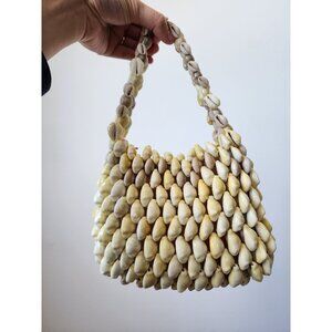 Handmade seashell purse